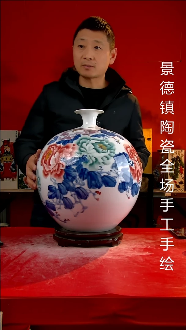 摆件陶瓷景德镇陶瓷 全场手工手绘