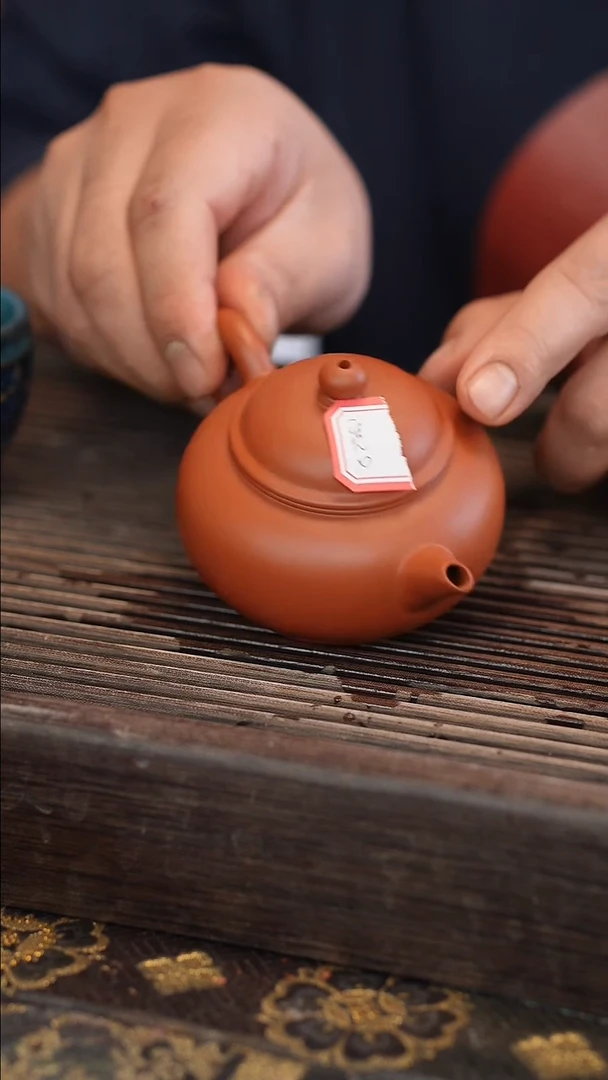 茶壶紫砂全手宽口