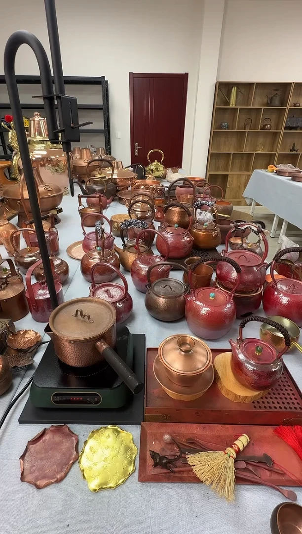 清仓处理 - 纯紫铜盖碗