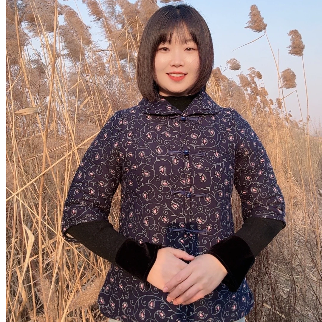 半袖驼绒棉外套袄头