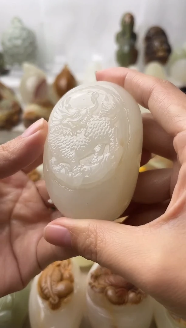 石材古青石棉纹正常不退换麒麟