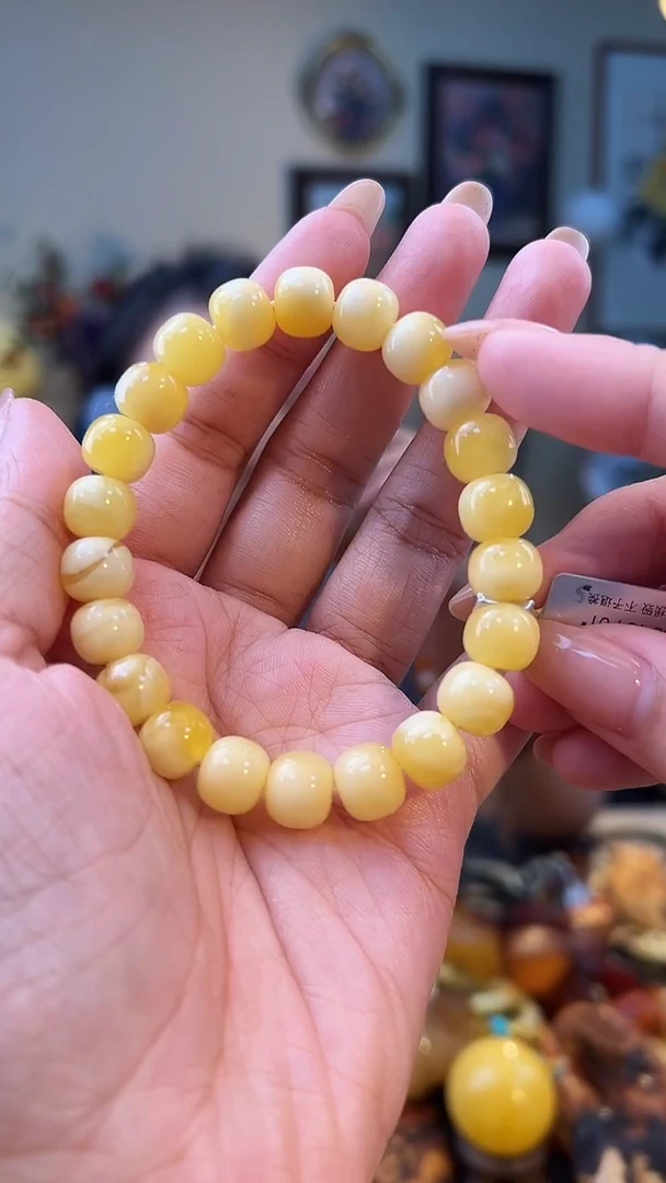 手串蜜蜡未镶嵌成品