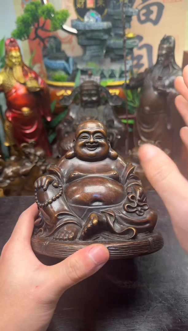 潼潼古铜只卖真铜！（大肚弥勒）
