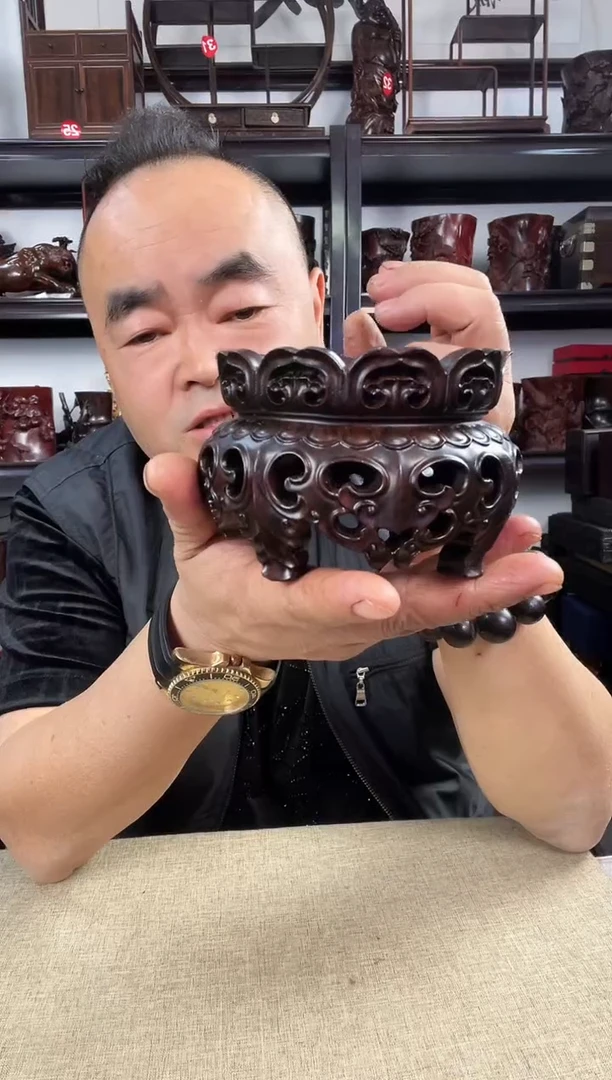 木老李红木工艺品新莲