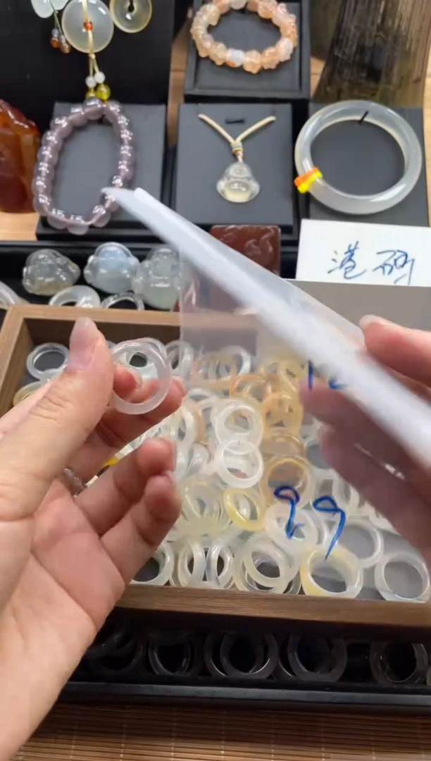 未镶嵌戒指玛瑙/玉髓8