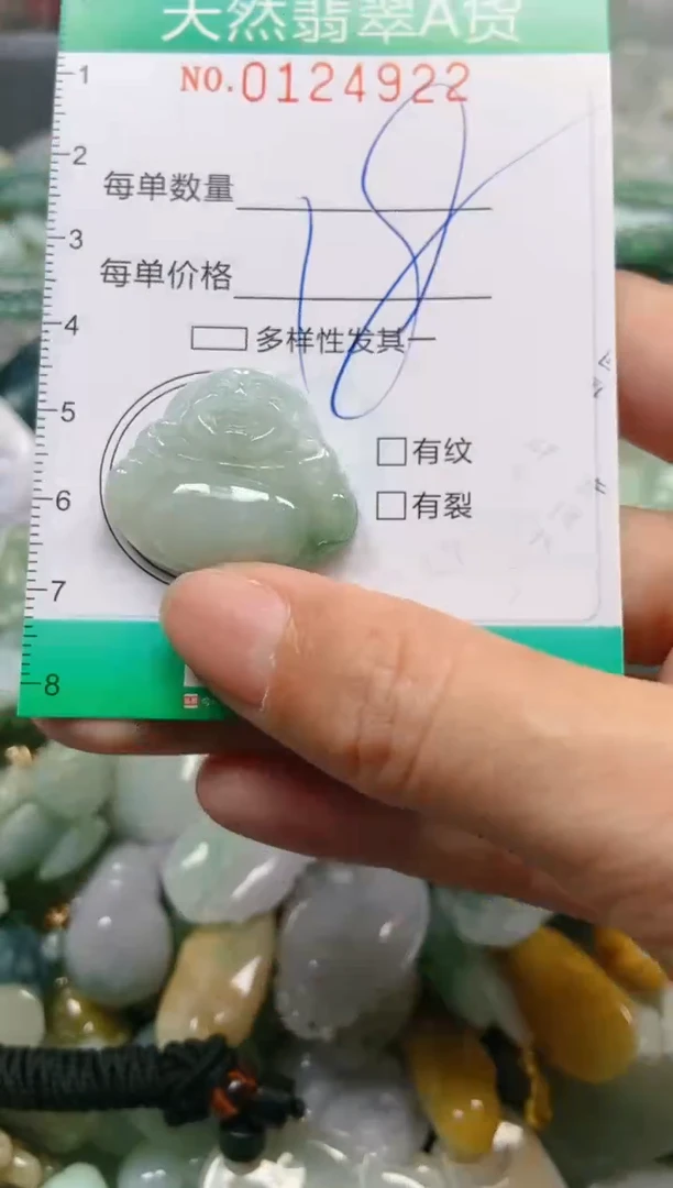 翡翠未镶嵌颈饰闪购0124922