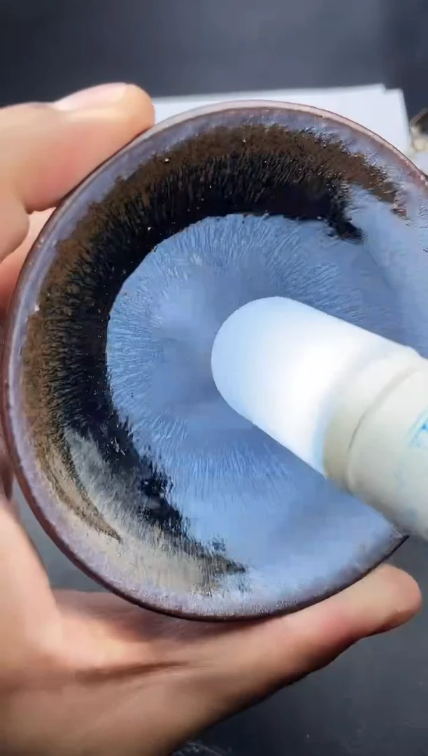 【闪购商品】茶盏543叶紫建盏叶紫