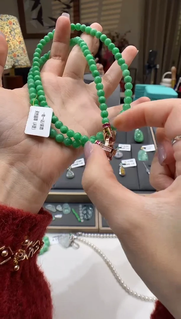 【闪购商品】翡翠颈饰未镶嵌项链