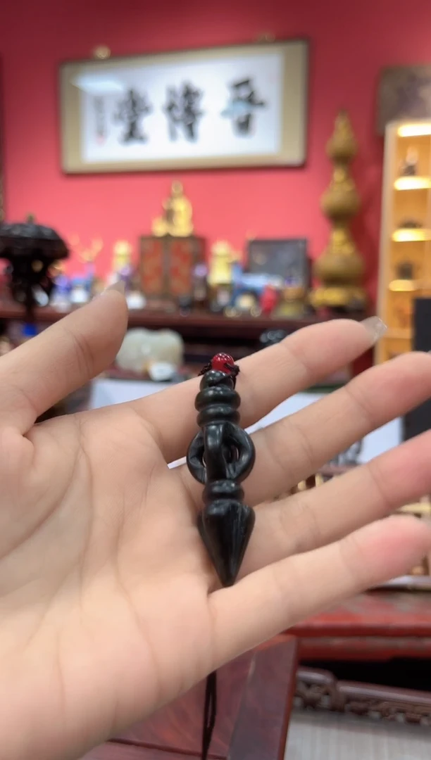 和田玉未镶嵌挂件金刚杵单