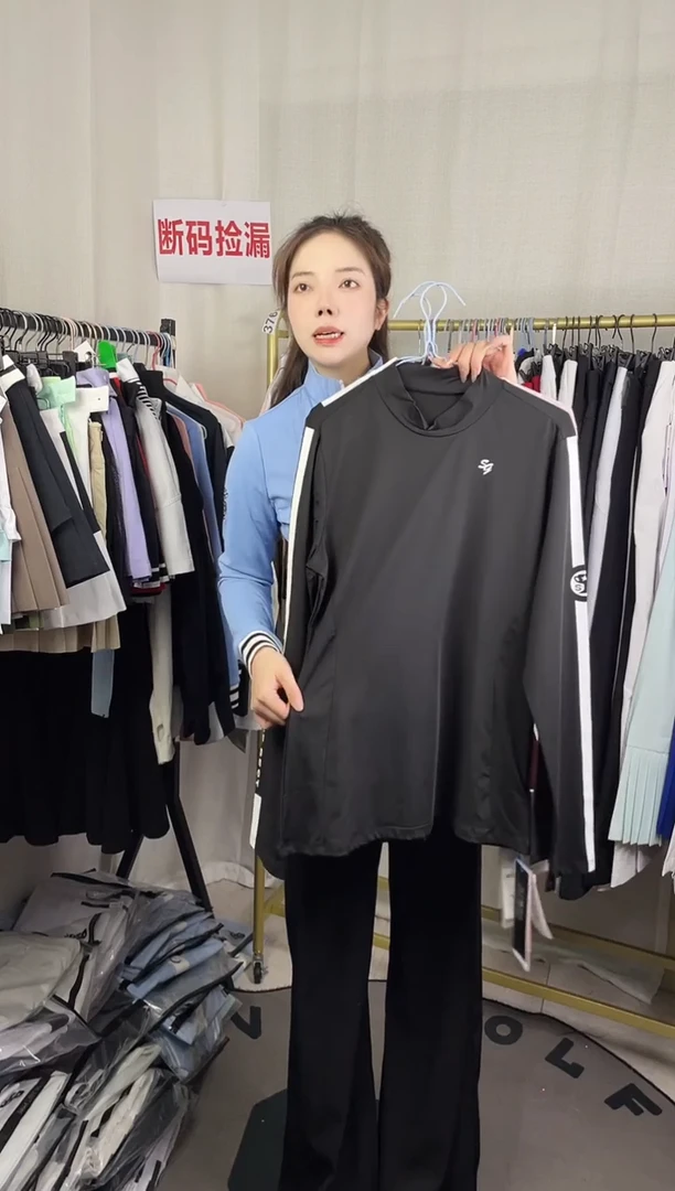 高尔夫黑色上衣XL码