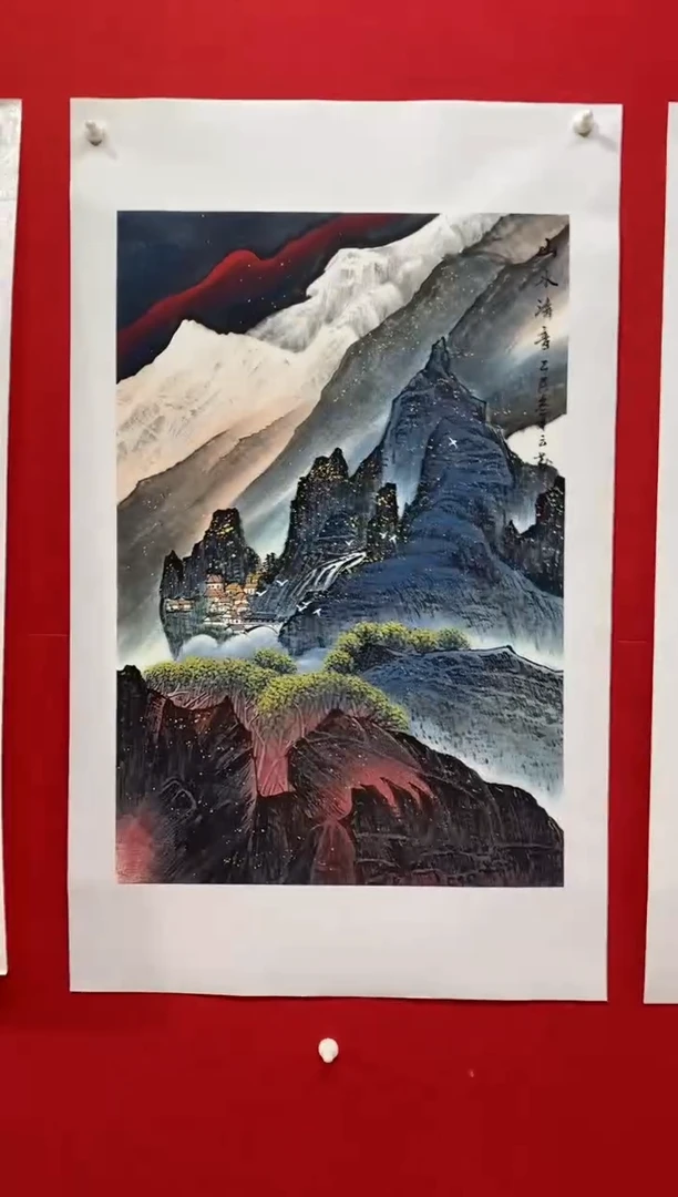国画国画NYQ杰牛云勤老师作品