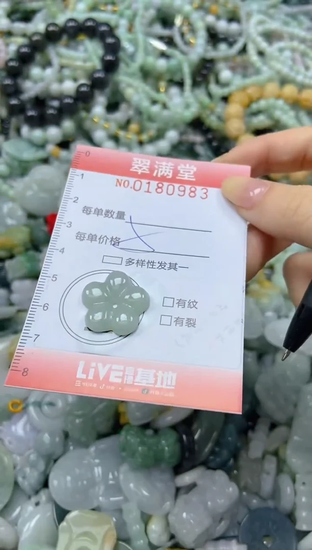 颈饰未镶嵌翡翠闪购0180983