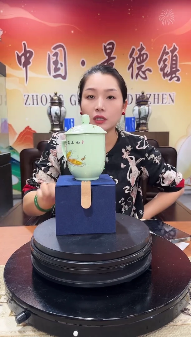 摆件陶景德镇陶瓷摆件26