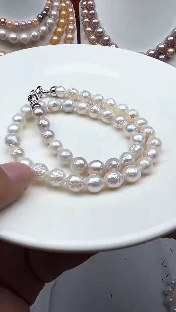 淡水珍珠未镶嵌颈饰1