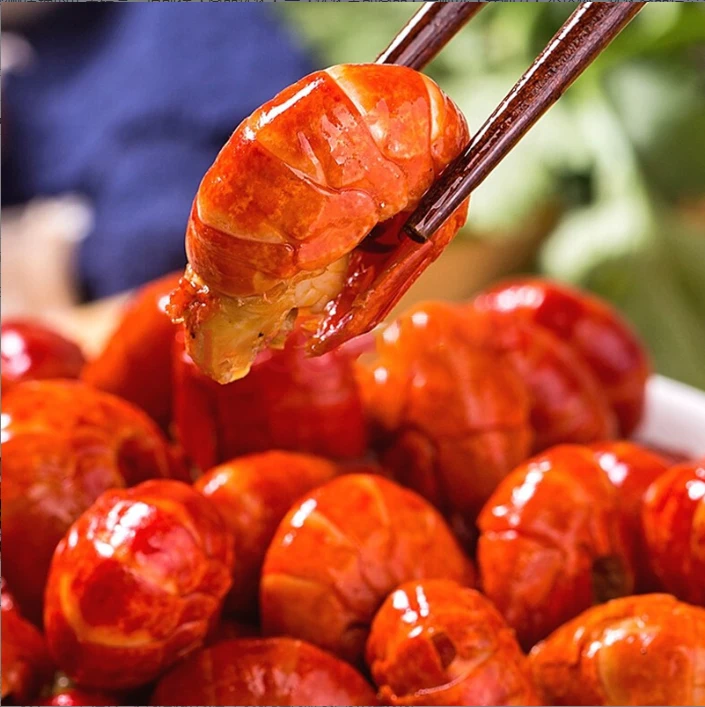 单冻大大号龙虾尾新鲜现剥 到手6包 一包80-100粒左右 顺丰冷链