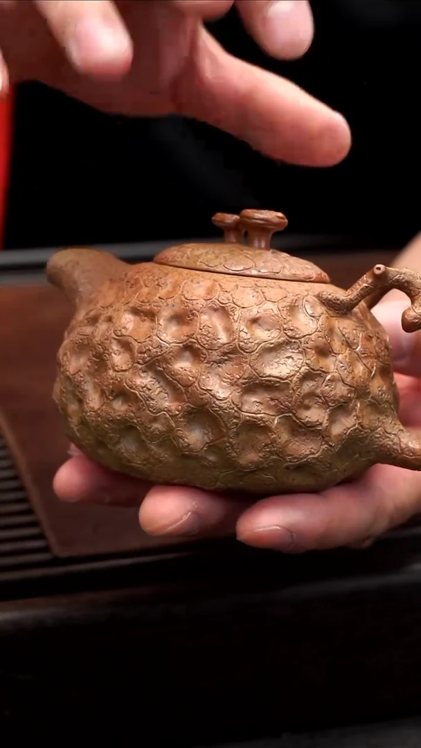 【闪购商品】原矿黄段柴烧 供春壶 200cc