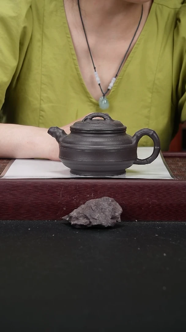 茶壶紫砂XLL天青竹鼓