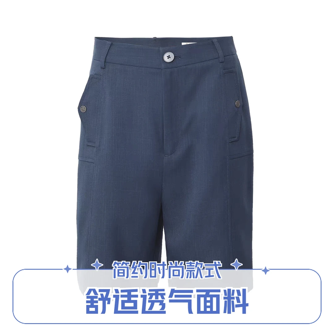 D-HARRY/迪哈利早春新款休闲短裤时尚休闲五分裤DH223L95363D