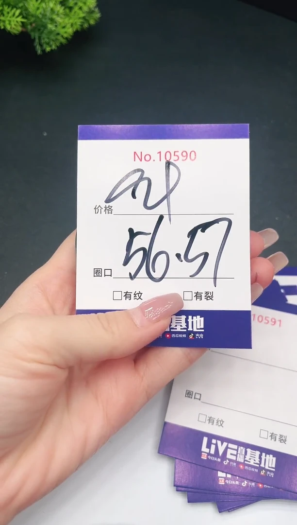未镶嵌手镯翡翠10590