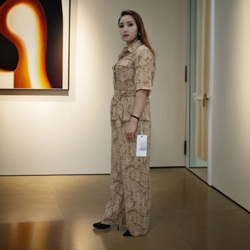 2025年爆款新款短袖显瘦气质样气时尚休闲百撘两件套大气修身包邮