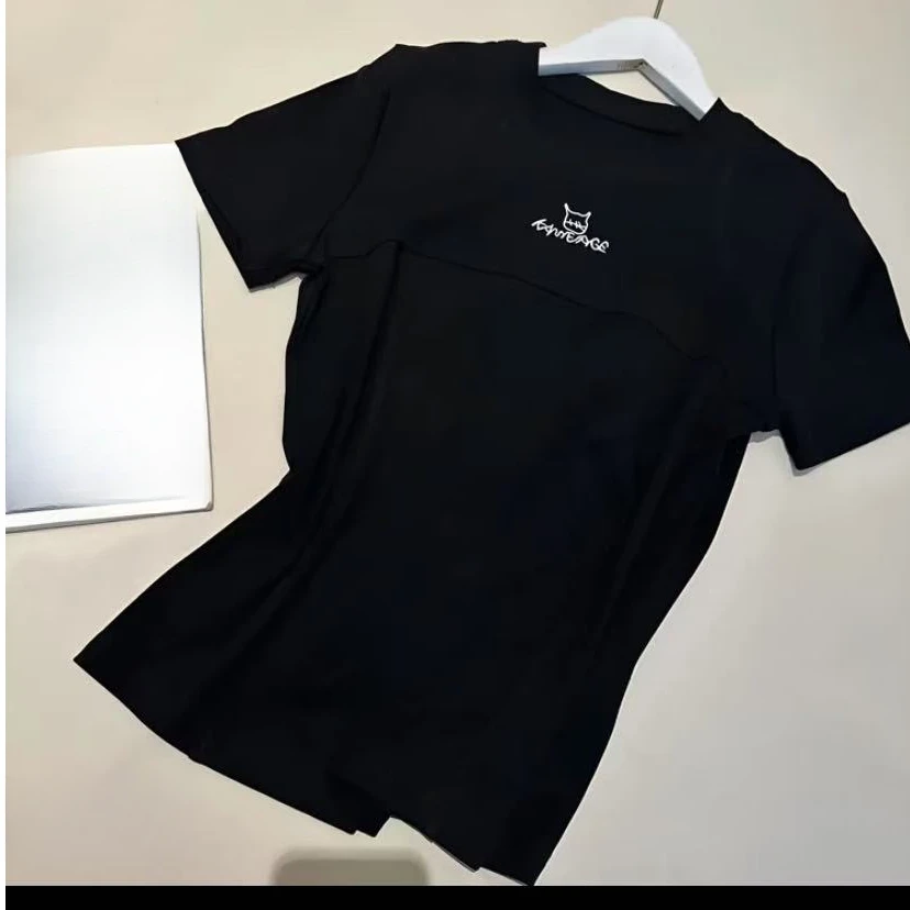 XIE4  气质显瘦百搭短袖25205