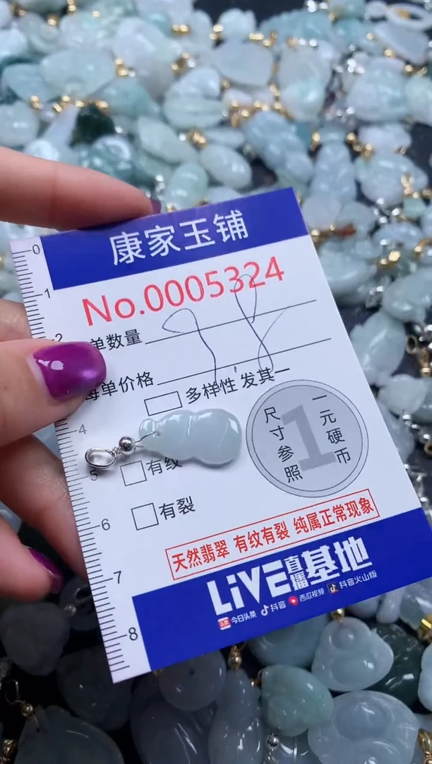 颈饰未镶嵌翡翠5324
