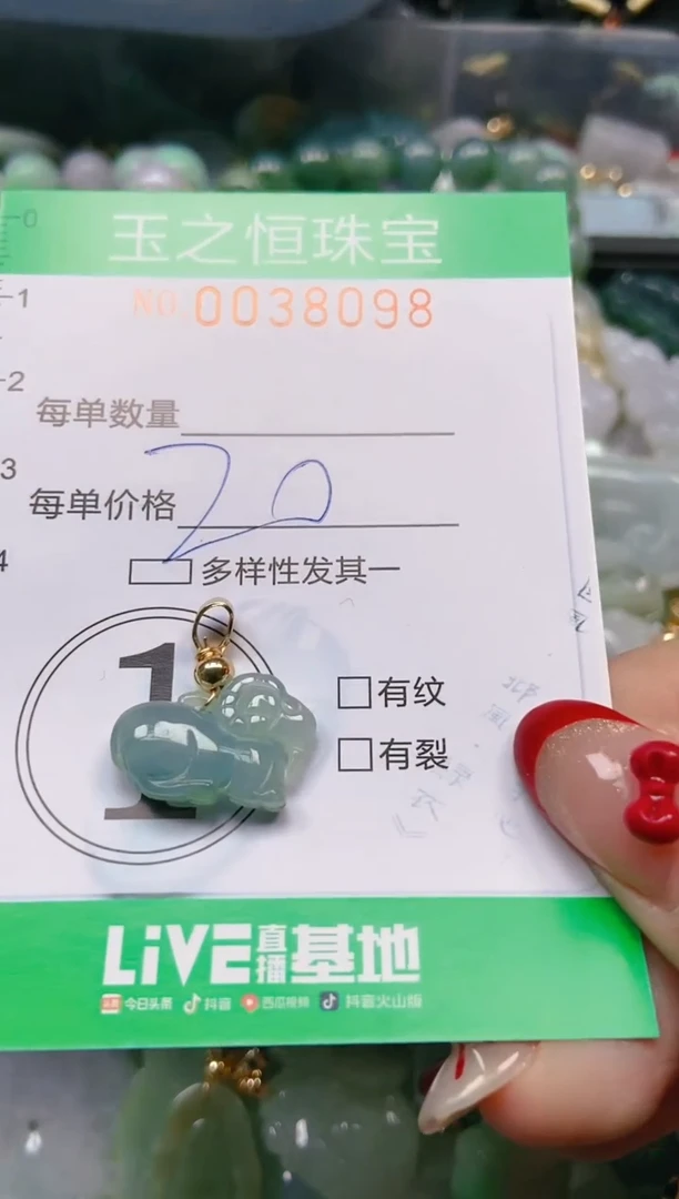 【闪购商品】翡翠颈饰未镶嵌闪购0038098