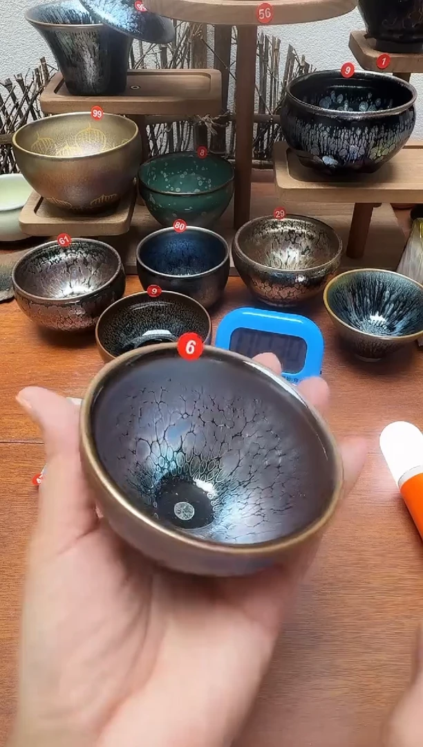 茶盏快**运6号建盏杯子茶器