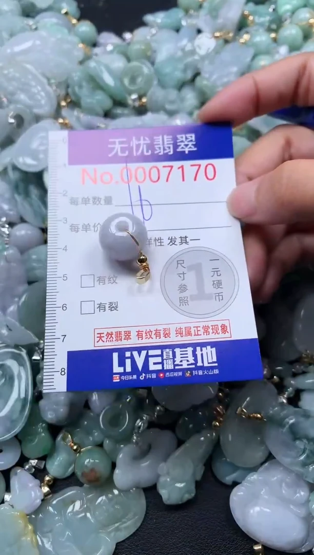 颈饰未镶嵌翡翠7170