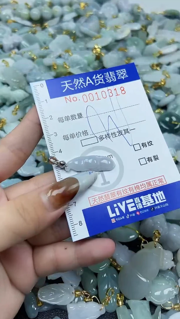 【闪购商品】翡翠颈饰未镶嵌天然A货翡翠