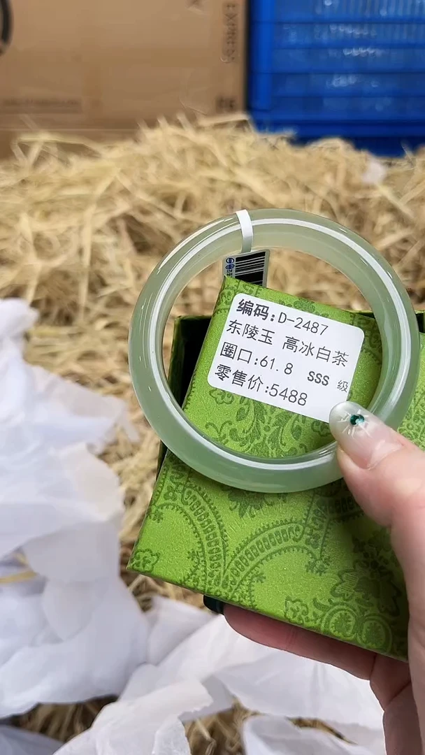 未镶嵌手镯石英质玉D-2487