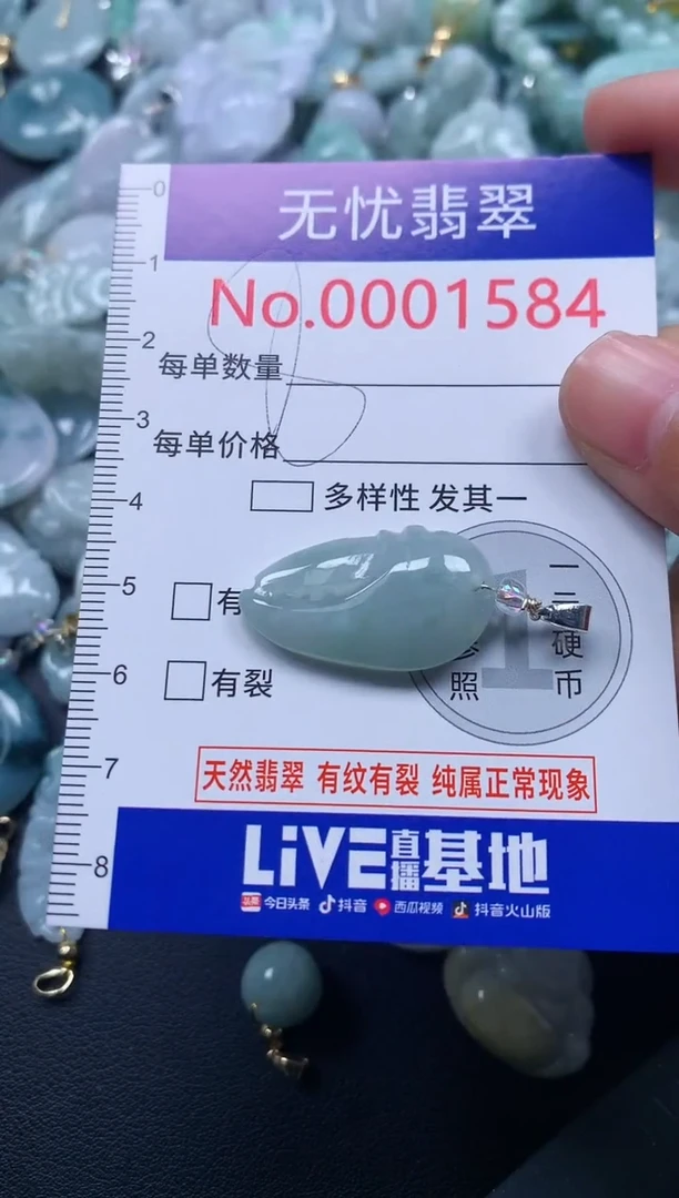 颈饰未镶嵌翡翠1584