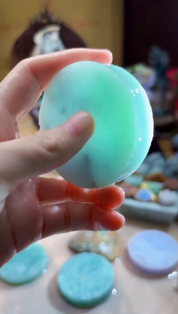 未镶嵌挂件翡翠A货柠优4590