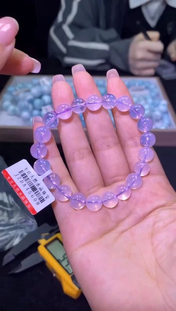 未镶嵌手链水晶紫玉晶单圈-A22-多样性发其一