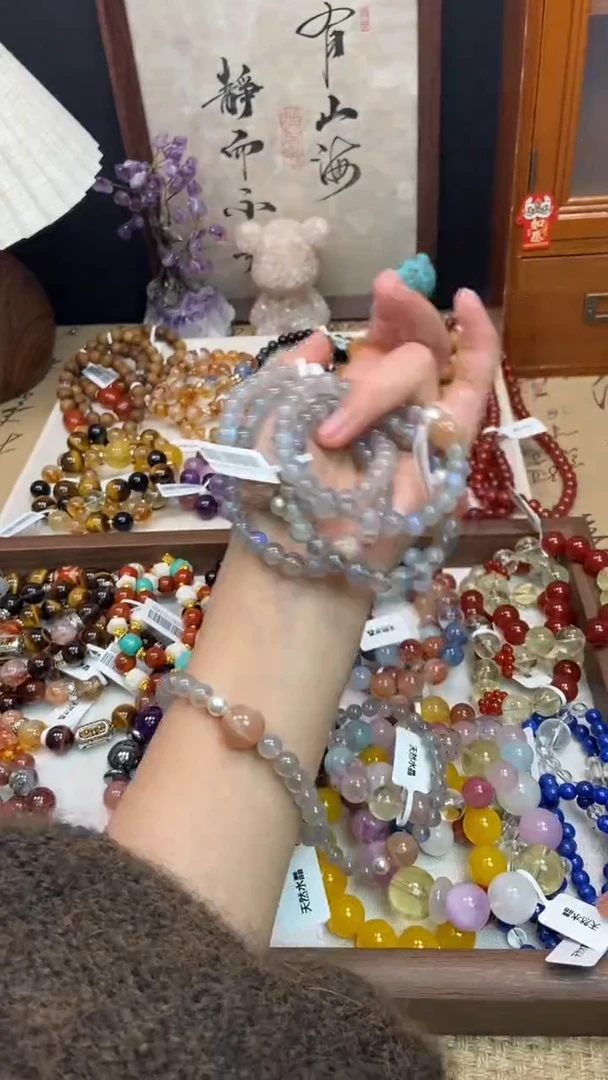 未镶嵌手链月光石122