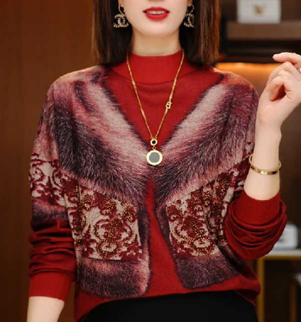 新年装高级感洋气时尚百搭显瘦上衣