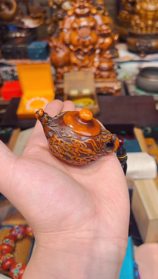 未镶嵌蜜蜡裸石B瑞瑞专属高端精品19