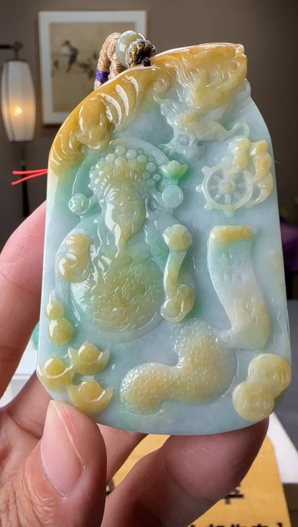 吊坠(不含链)未镶嵌翡翠风**阻DR@@97846512