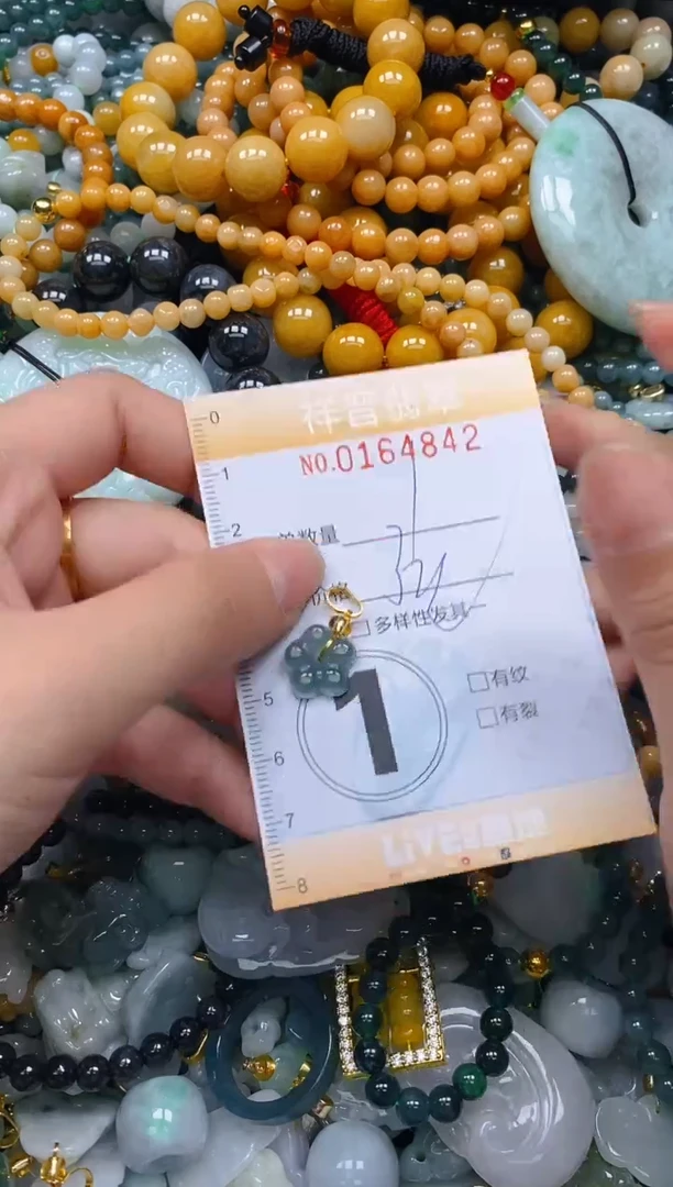 翡翠未镶嵌颈饰闪购0164842多样性发其一