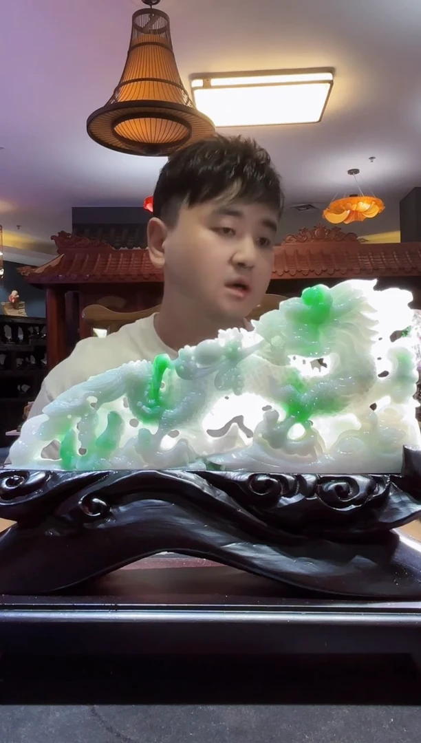 未镶嵌定制翡翠铜****炉08/0927/C/龙