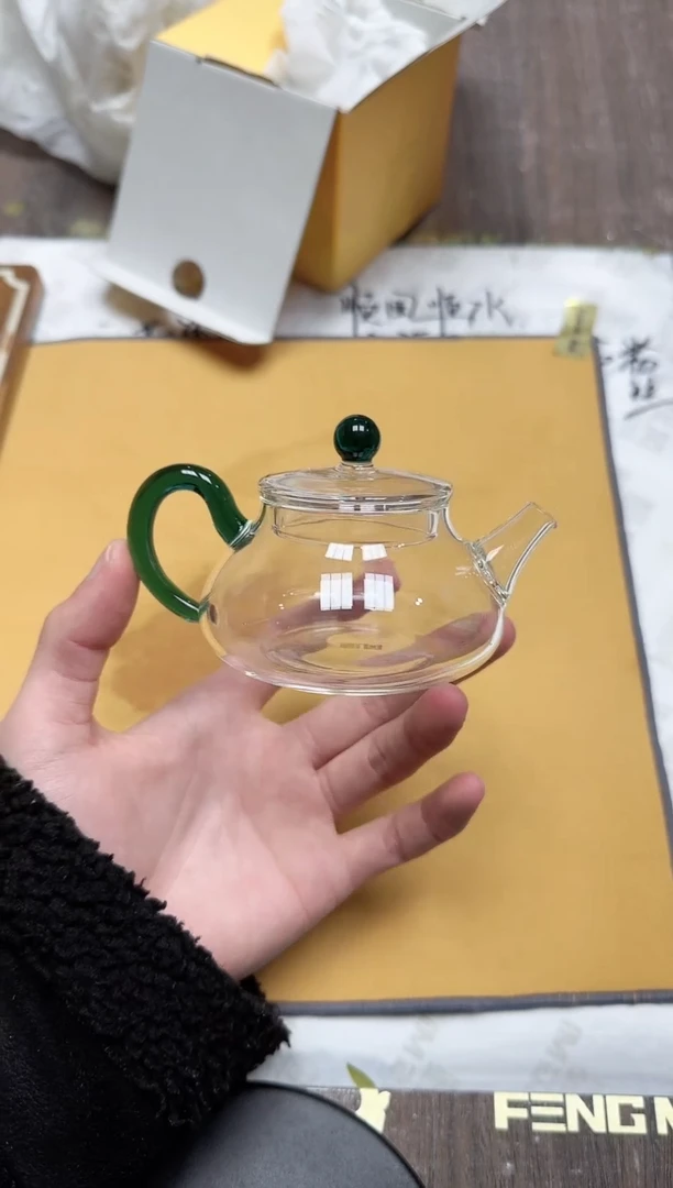 【闪购商品】其他风谜小幸壶墨绿色