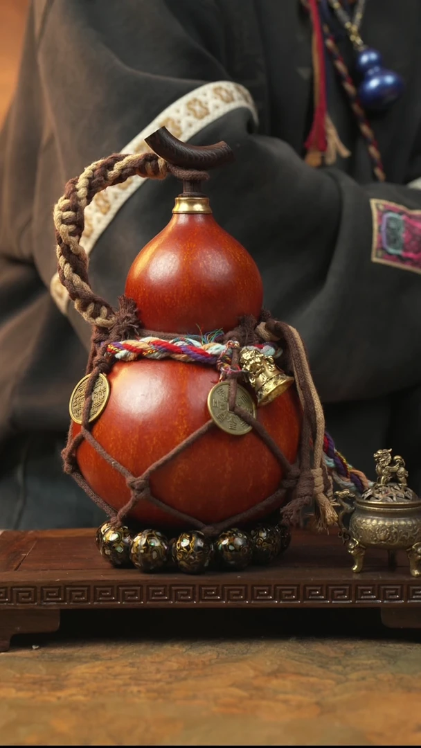 245大漆一物一拍记葫堂出品【不带手串】