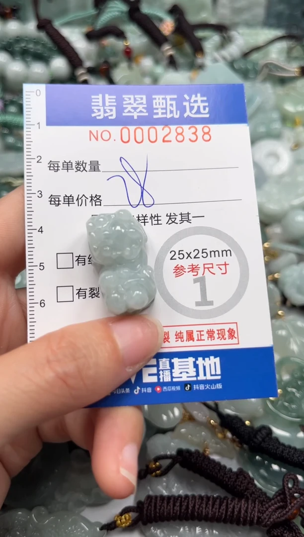 【闪购商品】翡翠颈饰未镶嵌00..2838