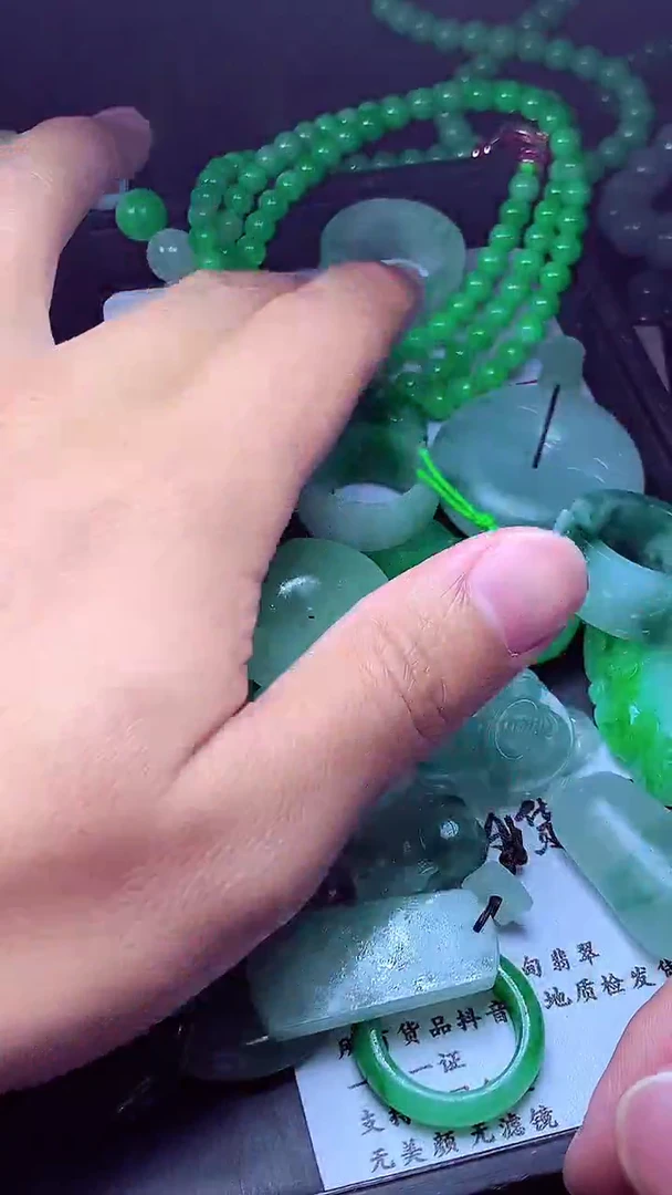 未镶嵌定制翡翠清*#翡翠毛货定制