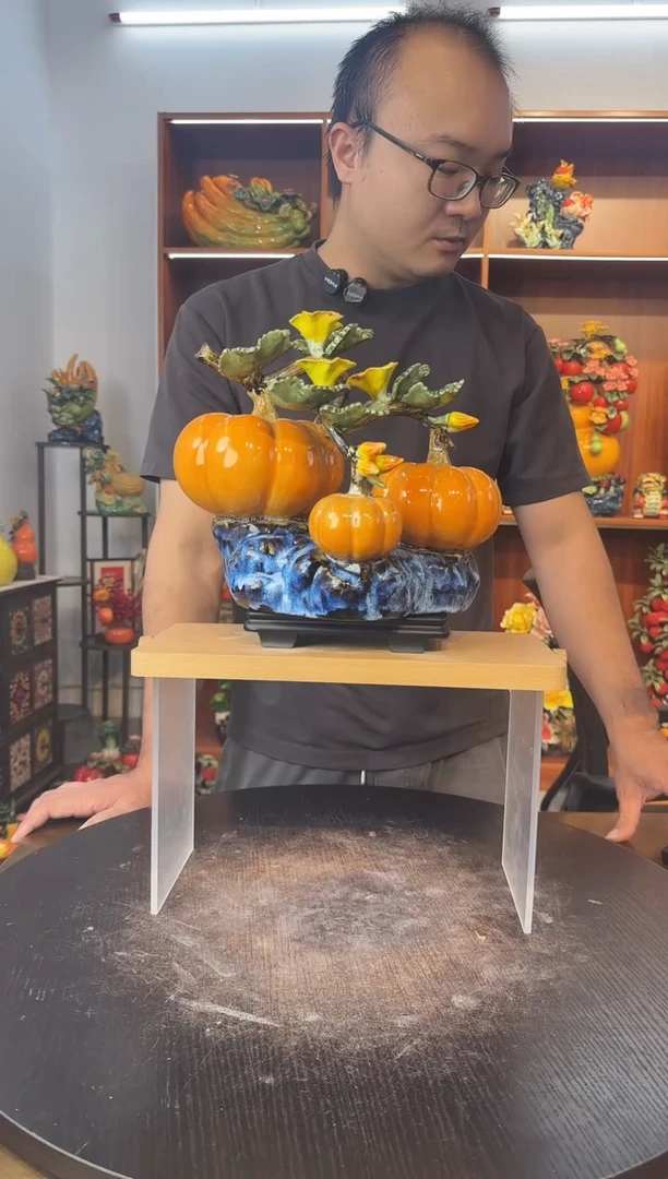 陶瓷陶瓷南瓜摆件摆件