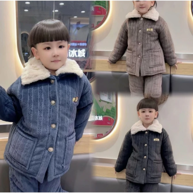 2589  儿童可外穿家居服套装