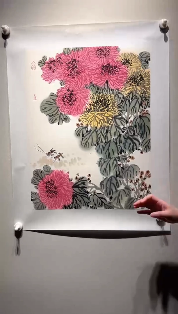 国画GHW-2平尺-国画作品