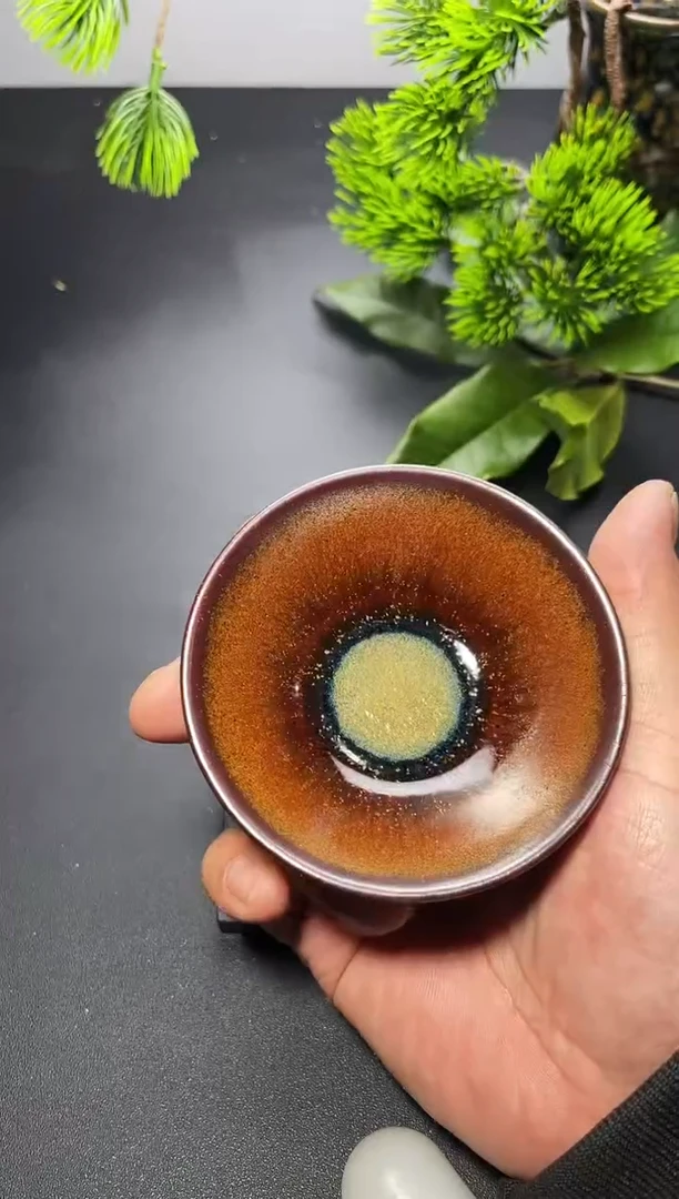茶盏96 叶紫建盏