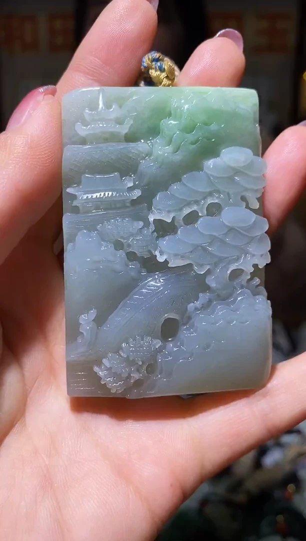 颈饰未镶嵌和田玉1