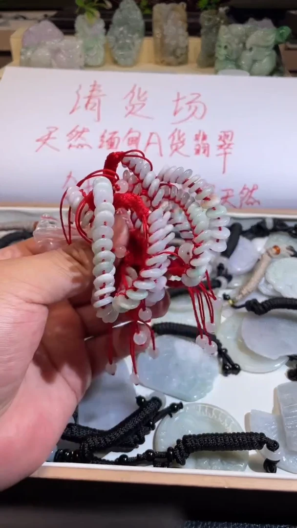 翡翠未镶嵌颈饰7/11/088多样性发其一